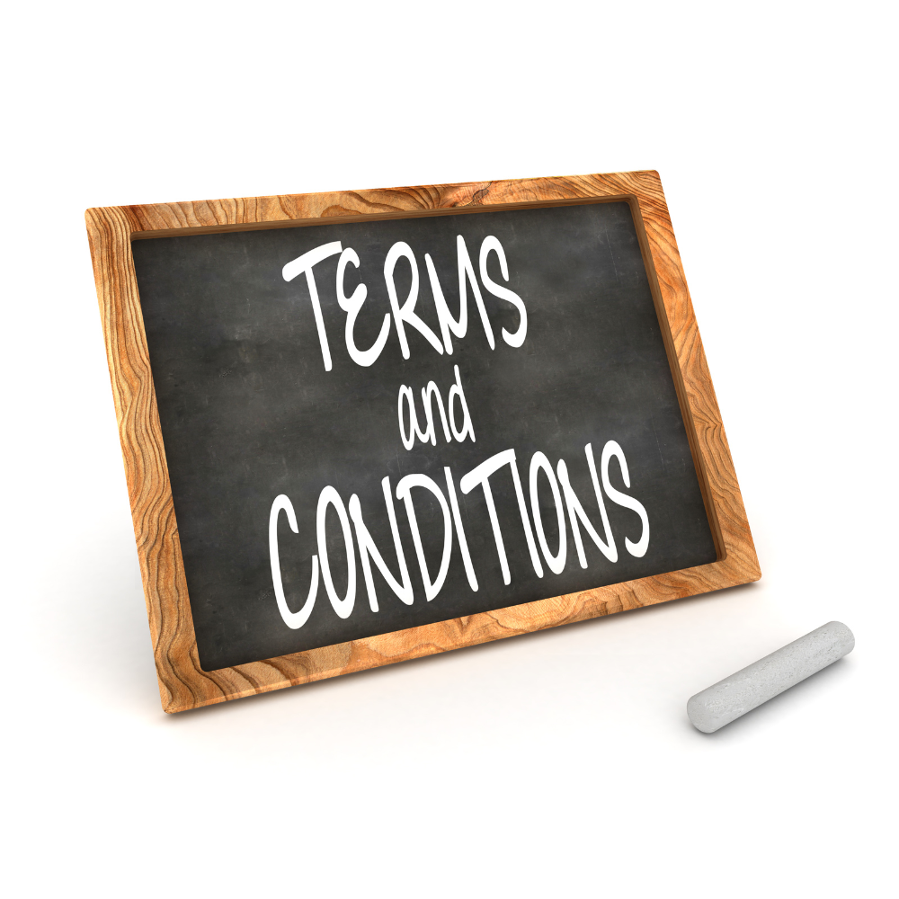 terms and conditions